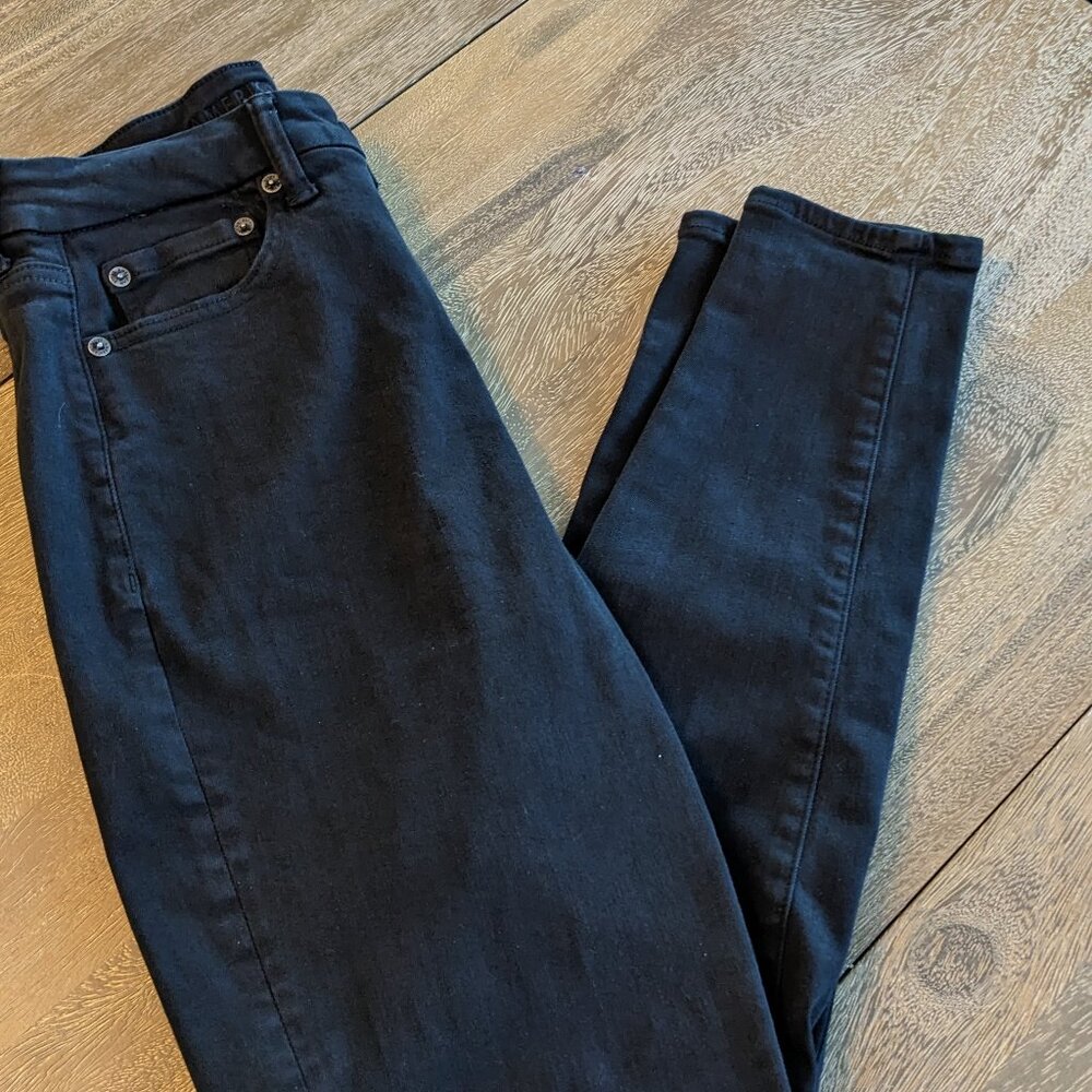 American Eagle, Solid Black Next Level Premium Cu… - image 3